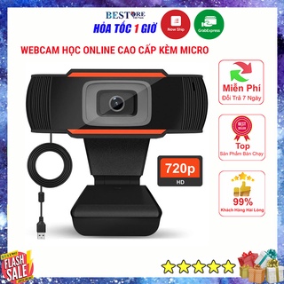 Webcam Máy Tính Học Online, Camera Có Mic 720p, 1080p Cho Laptop Học Online Bảo Hành 12 tháng