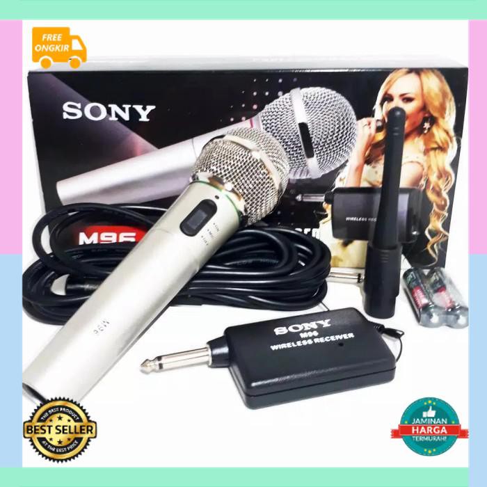 Micro Hát Karaoke Không Dây Sony M96