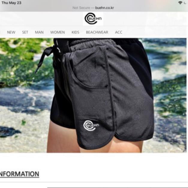 Quần short thể thao nữ xuất Hàn xịn (2 màu, còn sz L 48-53kg) 2021 | BigBuy360 - bigbuy360.vn