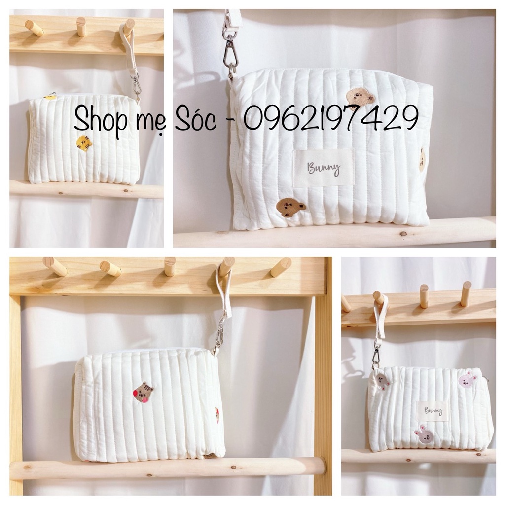 TÚI TREO XE ĐẨY EM BÉ INS  PHONG CÁCH HÀN QUỐC CAO CẤP