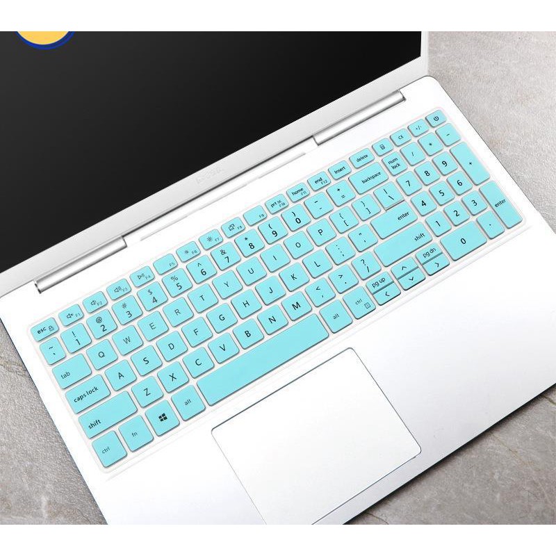 Miếng Dán Bảo Vệ Bàn Phím Laptop 15.6 Inch Bằng Silicon Cho DELL Inspiron Series 3501 7590 7591 5598 5584