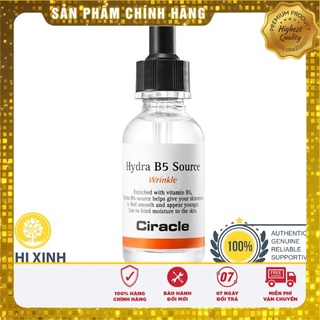 Tinh chất dưỡng sáng da chống lão hoá ciracle hydra b5 source 30ml