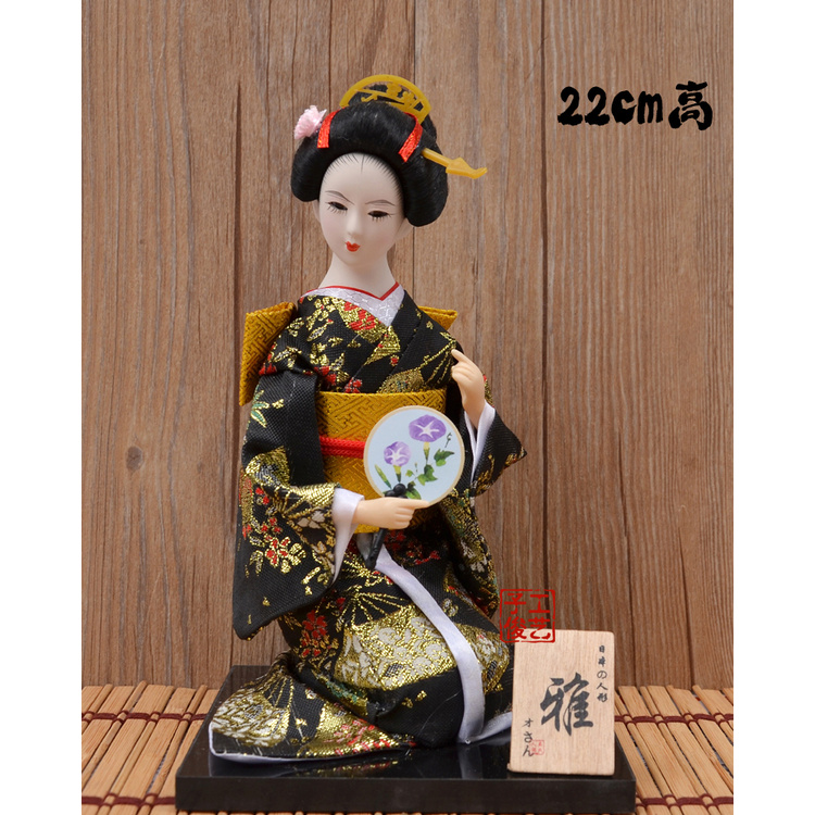 Búp Bê Geisha Phong Cách Nhật Bản Truyền Thống Trang Trí