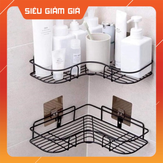 KỆ SẮT DÁN GÓC TƯỜNG GÓC VUÔNG CÁCH ĐIỆU [1 CÁI] | BigBuy360 - bigbuy360.vn