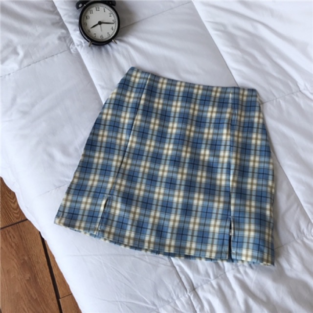 Chân váy Caro Ulzzang ( kèm lót trren) | BigBuy360 - bigbuy360.vn