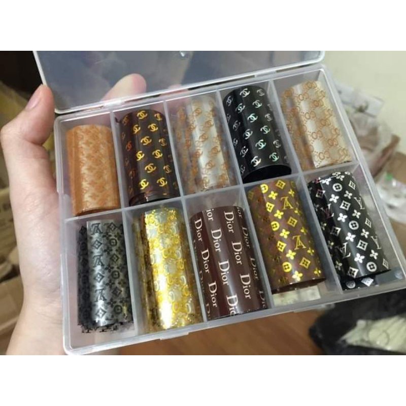 {CHÍNH HÃNG} Foil thương hiệu hót hít 10 cuộn như hình