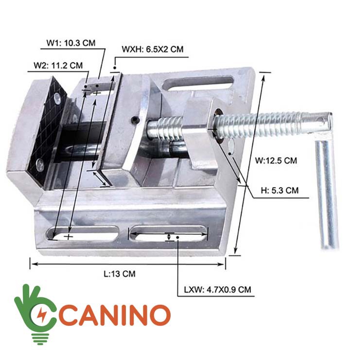 Ê tô để bàn MINIQ 2.5inh Canino giá tốt nhất Hà Nội