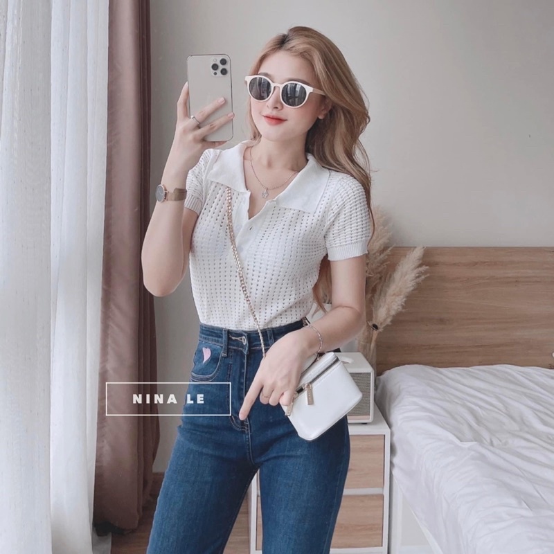 Áo Lưới Hàng Quảng Châu Cho Nữ