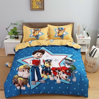 Trọn Bộ Chăn Ga Gối ( Set 4) Cotton Tina MẪU BIỆT ĐỘI CHÓ CỨU HỘ.Siêu Cute Dễ Thương.Evily1990 Shop