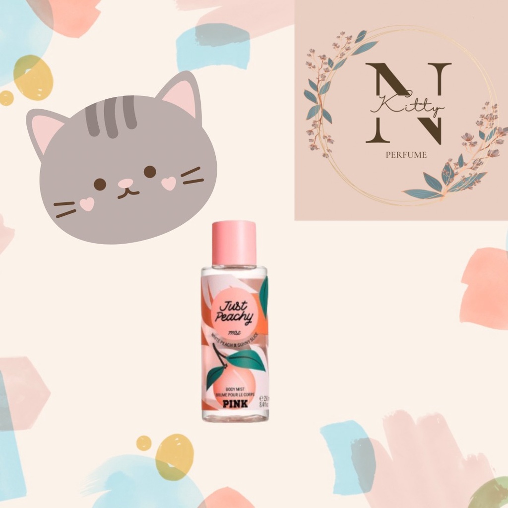 Body mist xịt thơm toàn thân Just Peachy