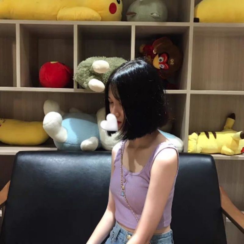[ORDER] Áo croptop ulzzang kèm hàng cúc sắ | BigBuy360 - bigbuy360.vn