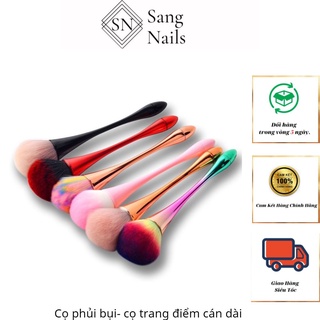 Chổi phủi bụi nails , Cọ phủi nails cán dài, Cọ trang điểm