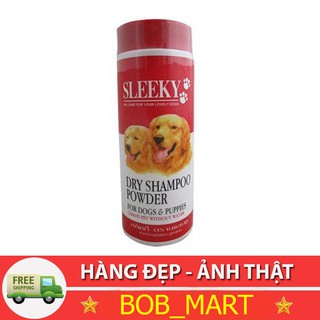 Phấn rôm tắm khô sleeky siêu thơmmm dành cho chó mèo