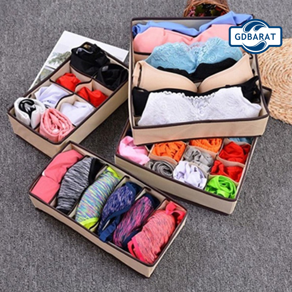 Hộp Đựng Vớ / Đồ Lót 6 / 7 / 8 / 24 Ngăn Tiện Lợi