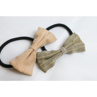 Cột tóc nơ phong cách vintage