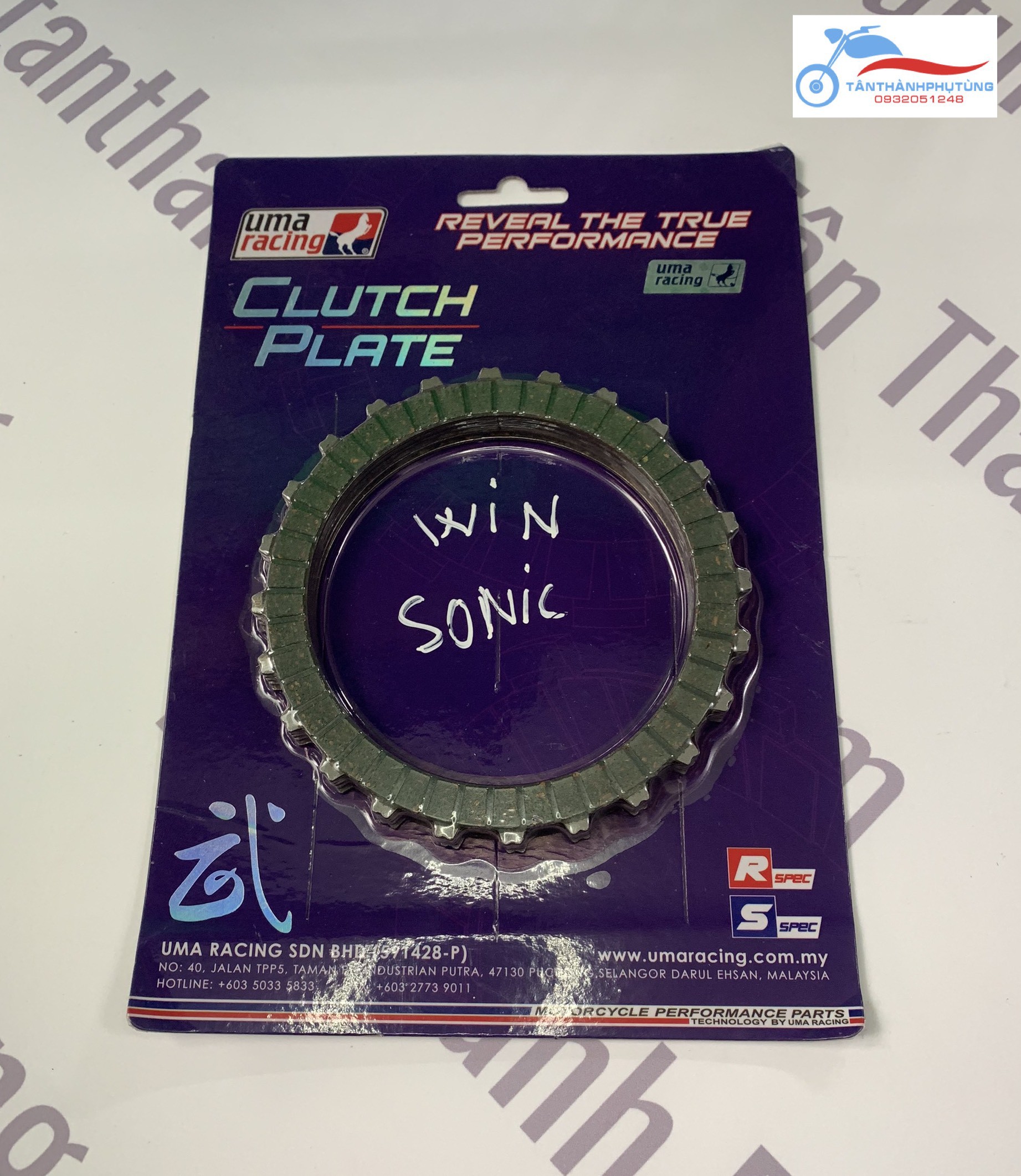 Bố nồi Uma Racing cho Winner,Sonic, Dream ,Wave , Exciter 150 chính hãng