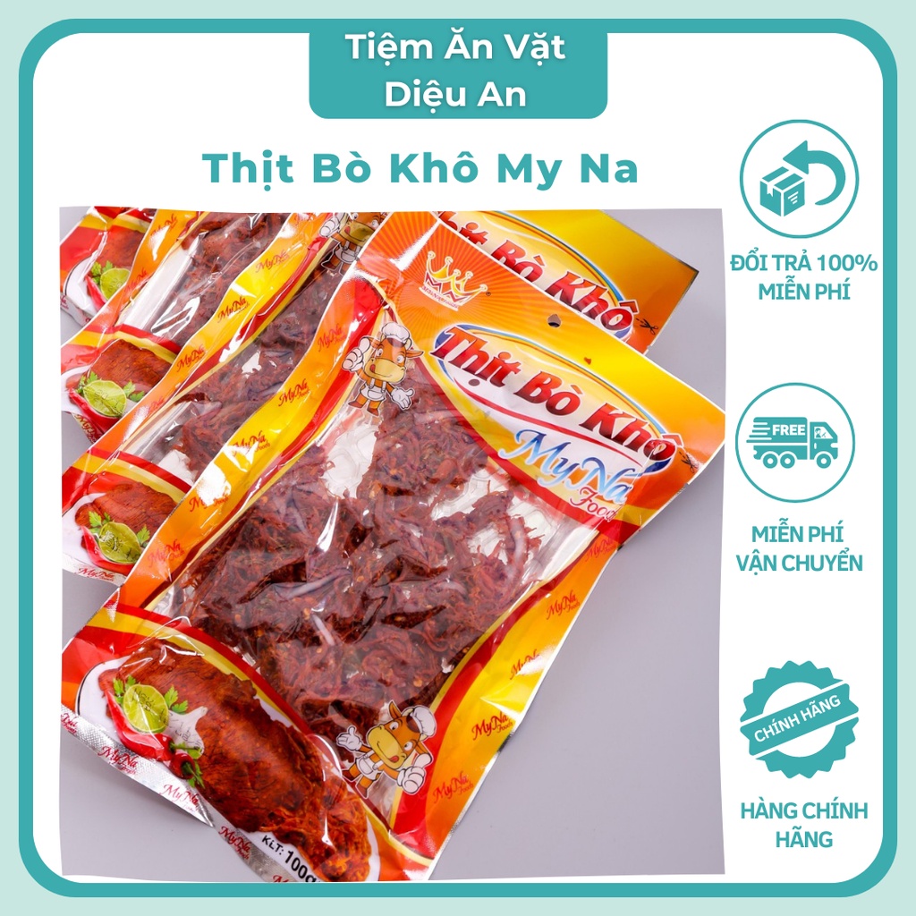Bò khô xé sợi [Freeship] Khô heo xé sợi thơm ngon 100g hàng loại 1 DA31 | BigBuy360 - bigbuy360.vn