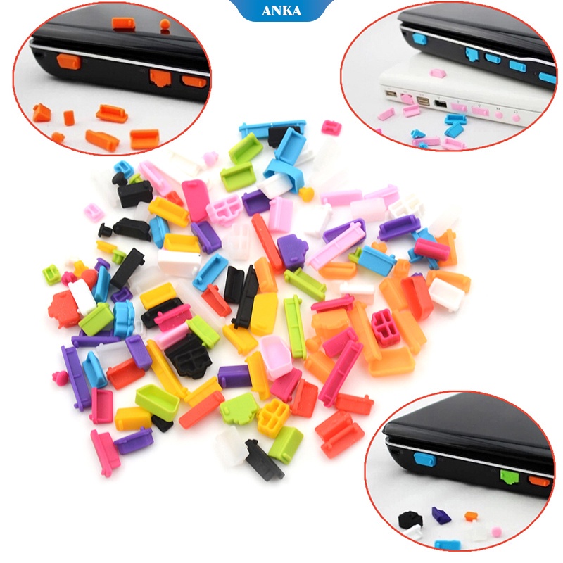 1 bộ 16 nút silicon chống bụi cho cổng USB 2.0/3.0 máy tính