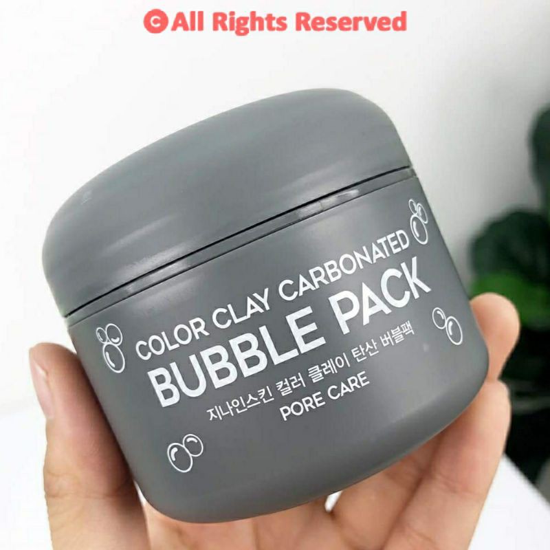 Mặt Nạ Bùn Sủi Bọt, Làm Sạch Lỗ Chân Lông, Loại Bỏ Bã Nhờn G9SKIN Color Clay Carbonated Bubble Pack 100ml