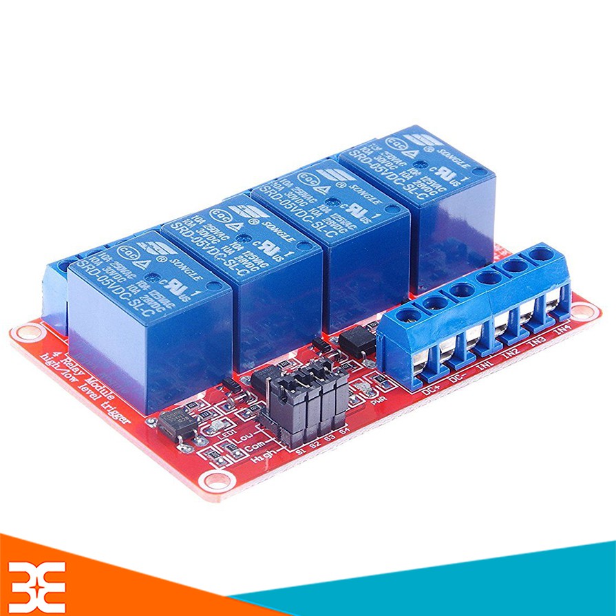 [Tp.HCM] Module Relay 5VDC 1/2/4 Kênh High / Low