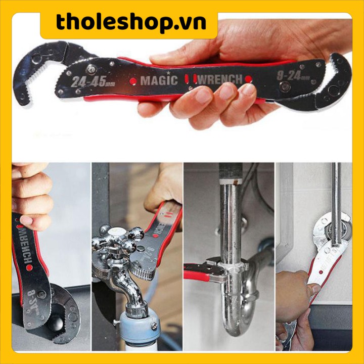 Dụng cu vặn ốc  ✳️  Cờ lê đa năng Magic Wrench Hàn Quốc thay thế tất cả cờ lê mỏ lết truyền thống 5882