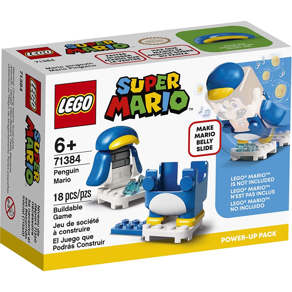 [HAPPY.BRICKS] LEGO SUPER MARIO - 71384 - GÓI NÂNG CẤP SỨC MẠNH MARIO CHIM CÁNH CỤT - PENGUIN MARIO 