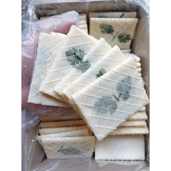 Bánh kẹp ngò mix 2 vị — 350g  ⚠️Lẻ = Sỉ ⚠️[FREE SHIP]TỪ ĐƠN 50K, [Loại Đặc Biệt] Hàng ngon nhà làm