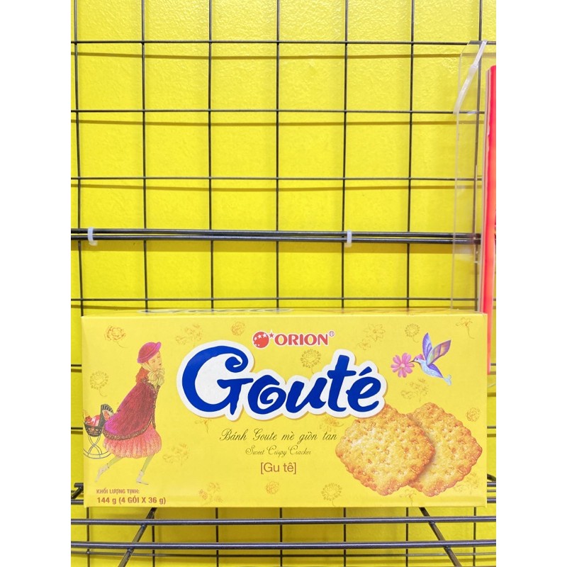 Bánh quy mè Goute hộp 144g