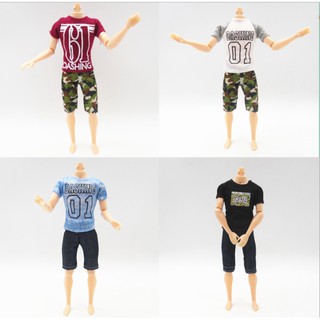 Bộ 5 Quần áo búp bê Ken