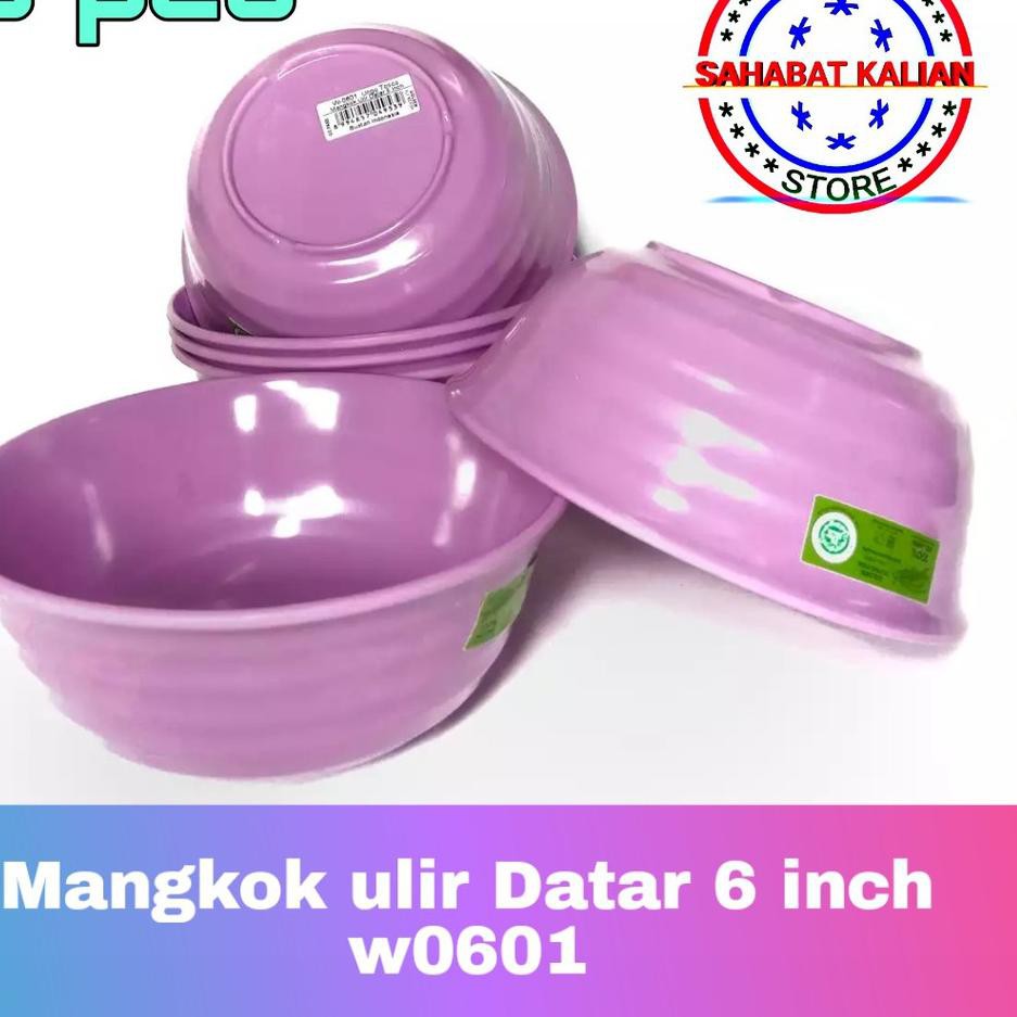 Bộ 6 Tô Melamine Màu Vàng Kim Kích Thước 6 Inch W0601