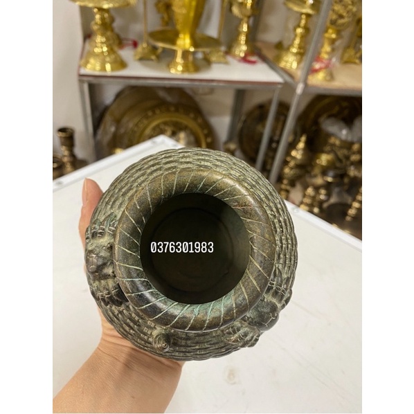 bình đồng  cắm hoa decor