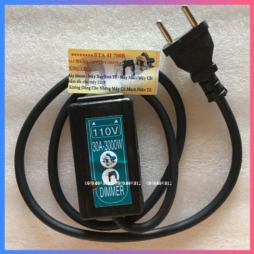 Ổ chuyển điện 220v ra 110v dùng cho máy nội địa nhật - Máy khoan, mài, cắt, xay sinh tố, rửa xe