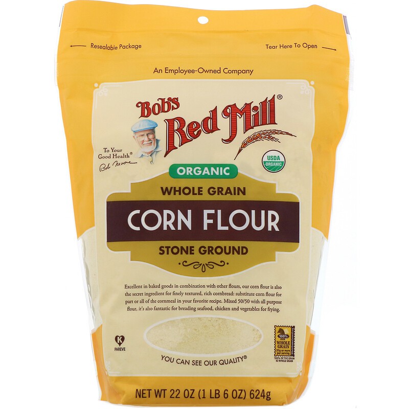 Bột ngô hữu cơ Bob's Red Mill - 680g