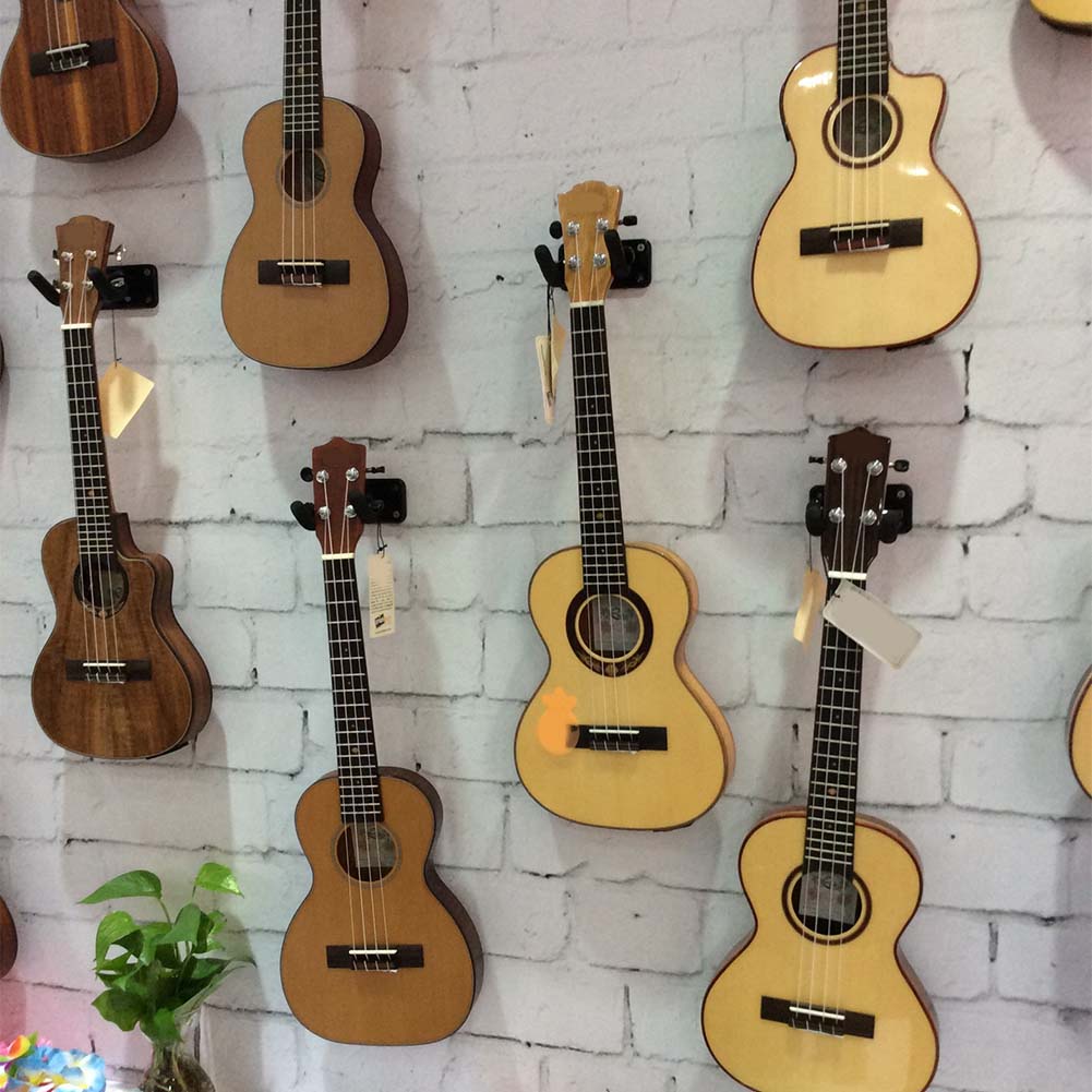 Giá đỡ đàn guitar bằng kim loại có móc treo tường tiện lợi
