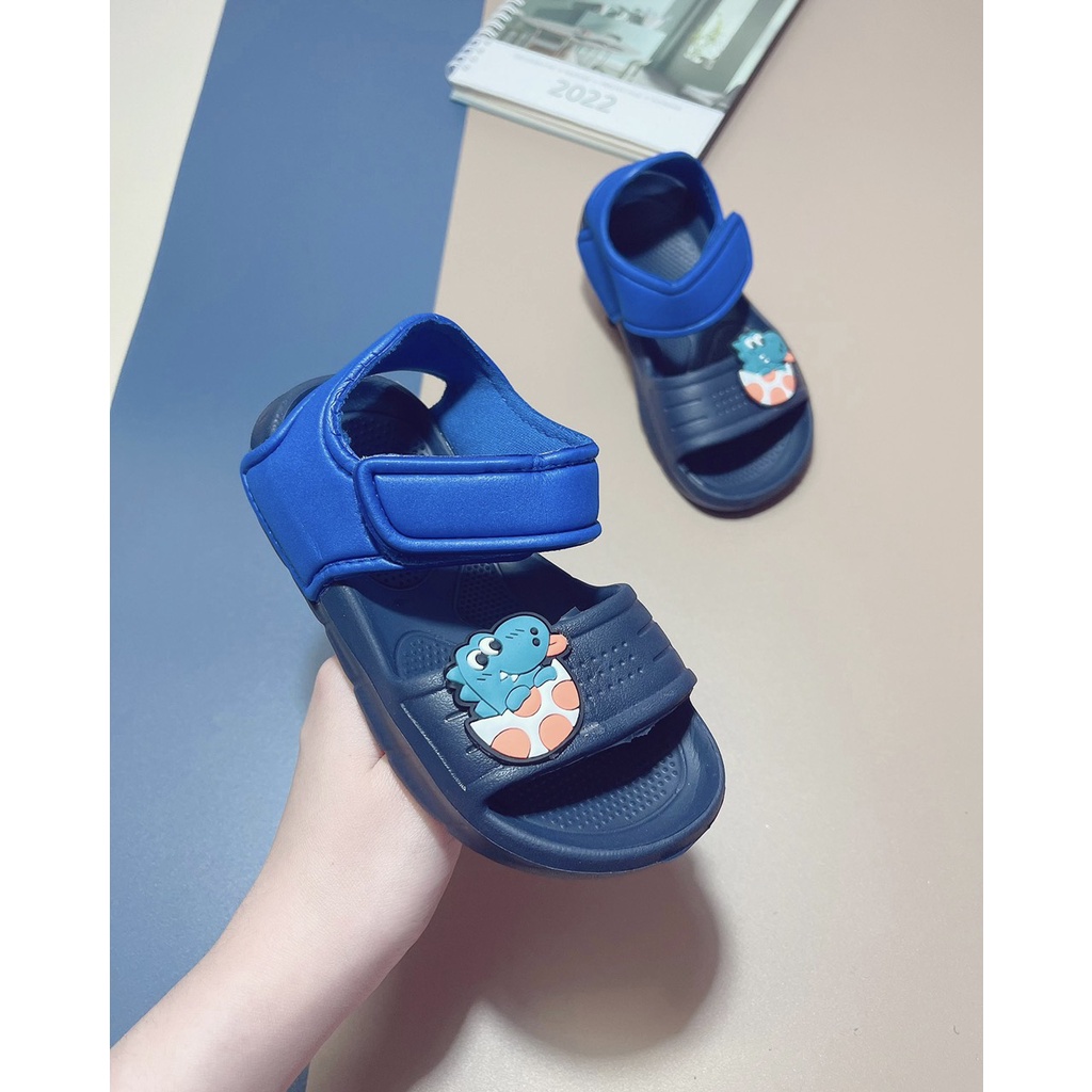 Dép Sandal quai hậu siêu nhẹ hình cute Cho bé trai &amp; bé gái _Dép Xốp Thời Trang Bé Trai Trẻ Em