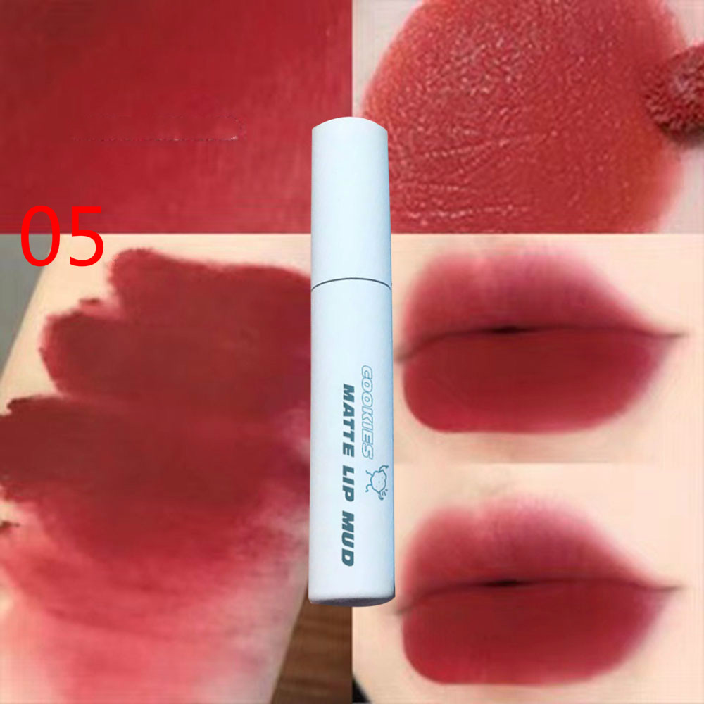 Son kem lì màu trà sữa dễ thương kiểu Hàn Quốc trang điểm môi cho nữ