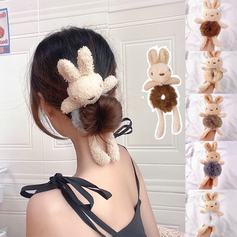 Dây Buộc Tóc Hình Gấu Bông Dễ Thương Cho Nữ