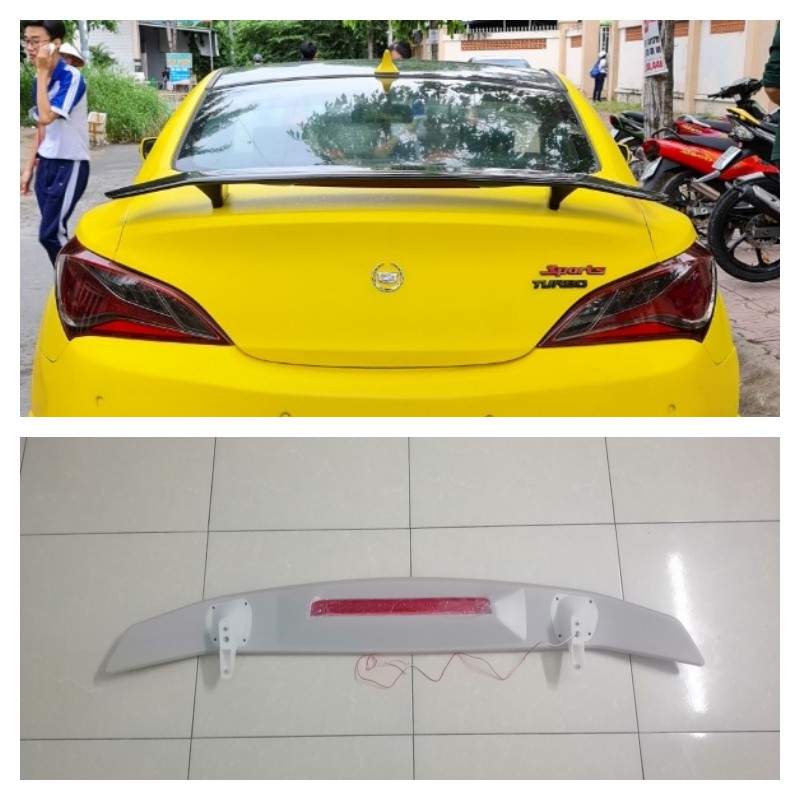 Đuôi gió thể thao CÓ ĐÈN lắp chung được cho các dòng xe,  Sedan , vios , camry , atrage ,altist