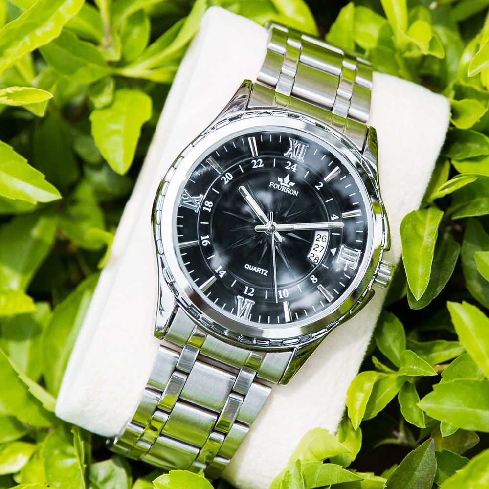 Đồng hồ thời trang FOURRON Japan bằng dây hợp kim thép không gỉ đủ 3 màu siêu rẻ | BigBuy360 - bigbuy360.vn