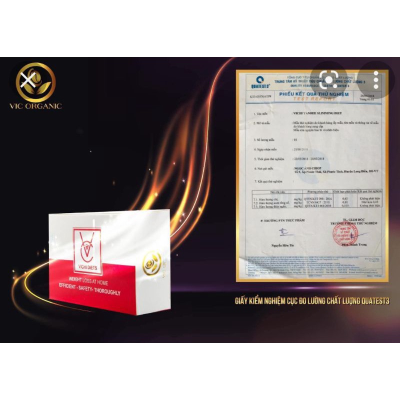 Giảm Cân Vichi ++ Mới Có Team Tặng Kèm Khoá Cân Chính Hãng