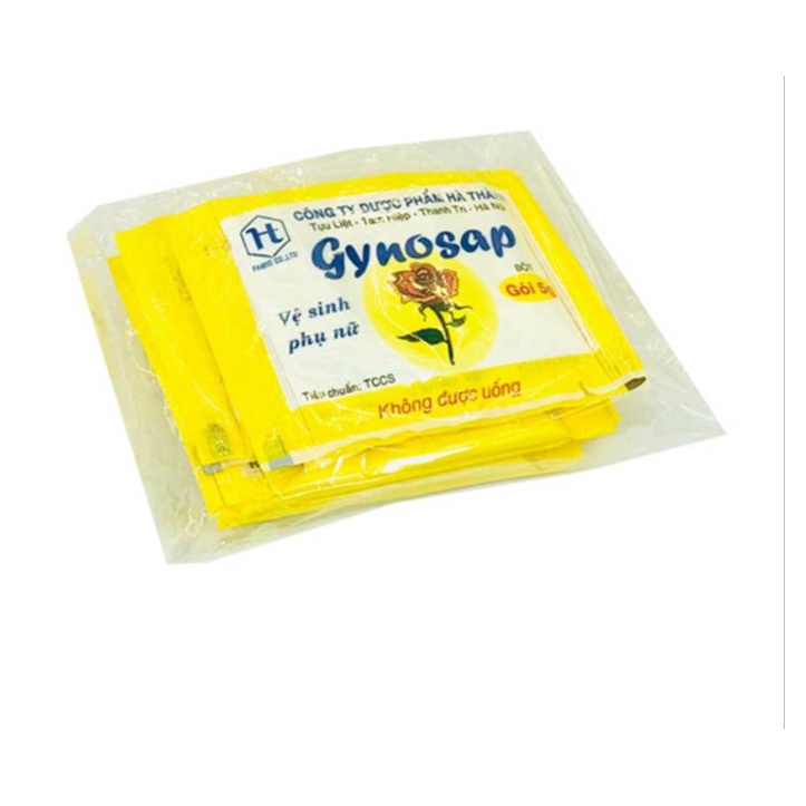 Gói bột vệ sinh phụ nữ GYNOSAP_SẠCH VÙNG KÍN_KHÔNG LO NẤM NGỨA