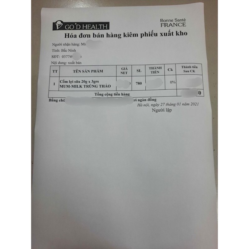 Cốm lợi sữa MumMilk đông trùng hạ thảofreeshipsữa nhiều đặc sánh dinh dưỡng cho bé-hộp 30gói