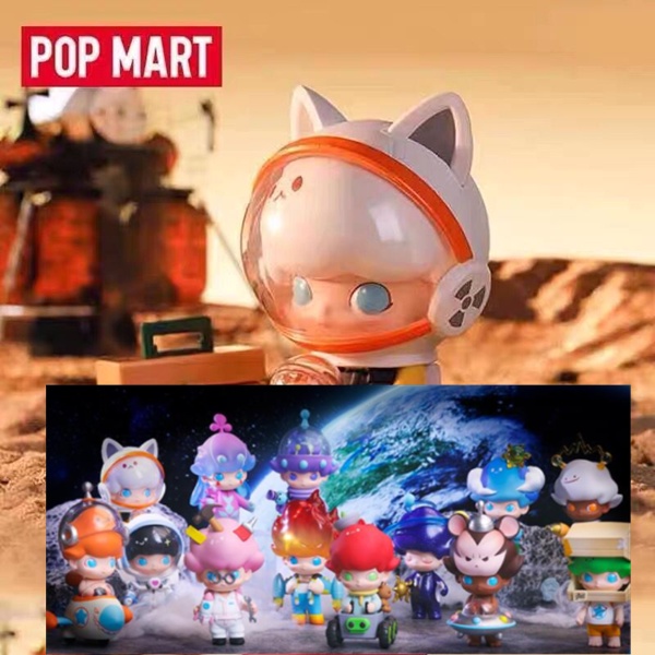 ★Hgtoys★ [] Búp Bê Popmart Dimoo Du Lịch Bí Ẩn Trang Trí Hợp Thời Trang