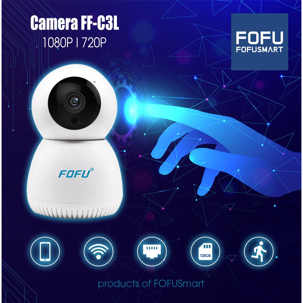 KM Camera giám sát wifi FOFU Starcam 1.0Mp 2.1Mp siêu nét