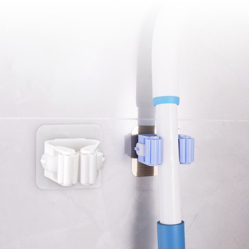 Móc Treo Cây Lau Nhà Dán Tường Siêu Dính Chống Thấm Nước