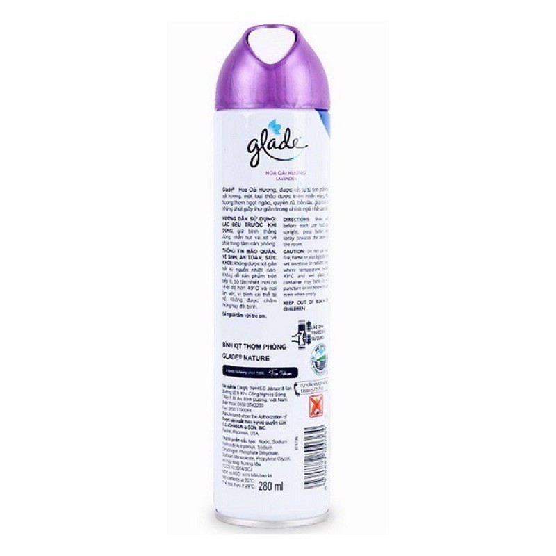 Xịt phòng Thơm Glade 280ml