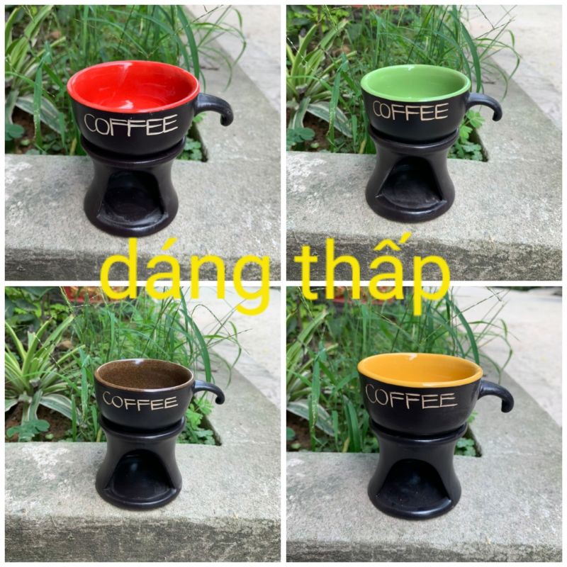 Bếp đun hâm nóng cafe,bếp đun tinh dầu Bát Tràng
