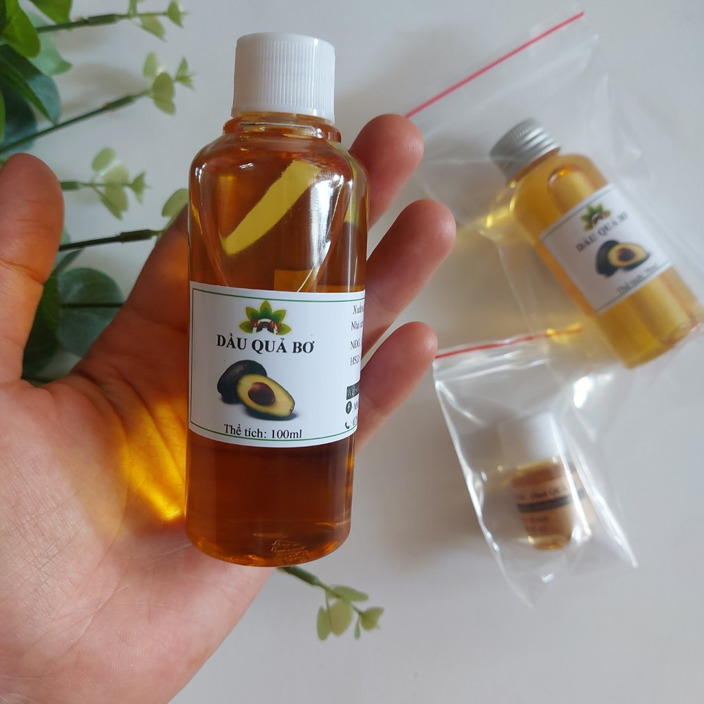 Dầu quả bơ Tây Ban Nha_Avocado Oil_nguyên liệu làm mỹ phẩm handmade