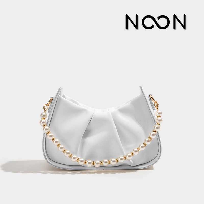 Túi xách nữ, đeo chéo NOON kèm dây phối hạt trai NB36
