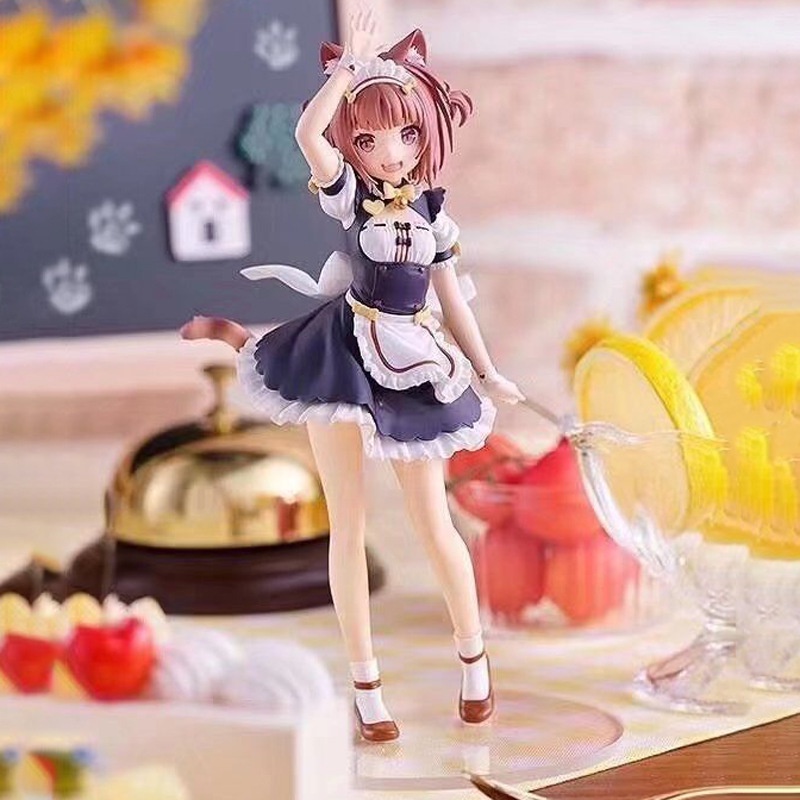 Mô Hình Đồ Chơi Nhân Vật Nekopara Azuki Vanilla/Chocola Bằng PVC